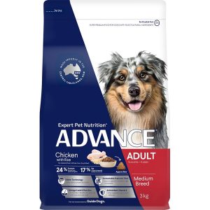 Advance Adult Chicken Dry Dog Food 3Kg