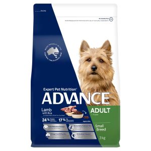 Advance Adult Lamb & Rice Dry Dog Food 3Kg
