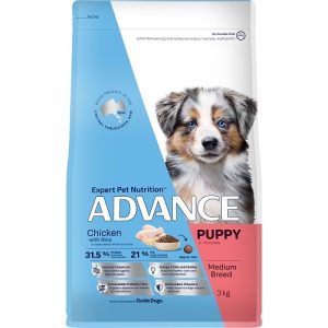 Advance Puppy Chicken Dry Dog Food 3Kg